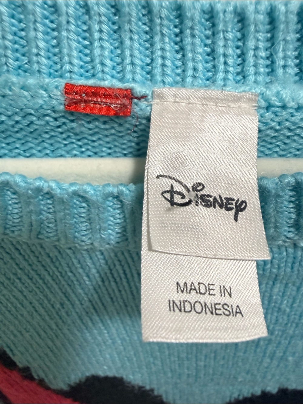 H&M Light Blue Minnie & Mickey Graphic Crewneck Sweater - Picture 4 of 7